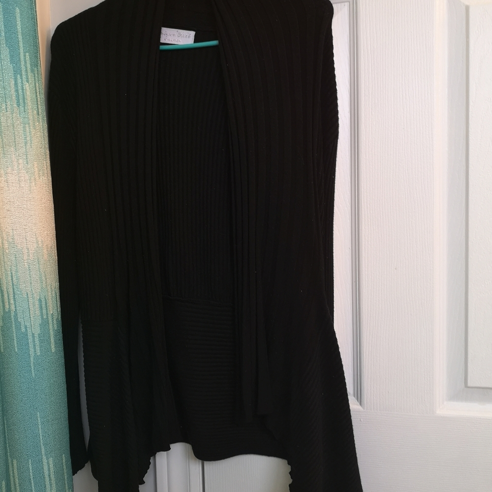 Black multi purpose cardigan